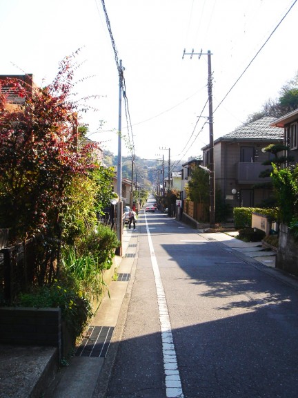 大仏までの裏通り